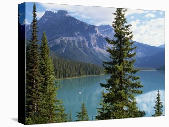 Emerald Lake, Yoho National Park, Rocky Mountains, British Columbia, Canada-Robert Harding-Premier Image Canvas