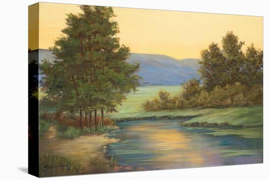 Emerald Meadow I-Linda Wacaster-Stretched Canvas
