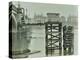 Emergency Water Supply Pump Platform, Westminster Bridge, London, Wwii, 1944-null-Premier Image Canvas