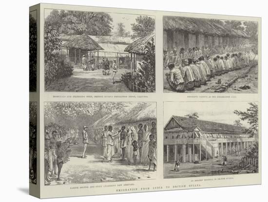 Emigration from India to British Guiana-null-Premier Image Canvas