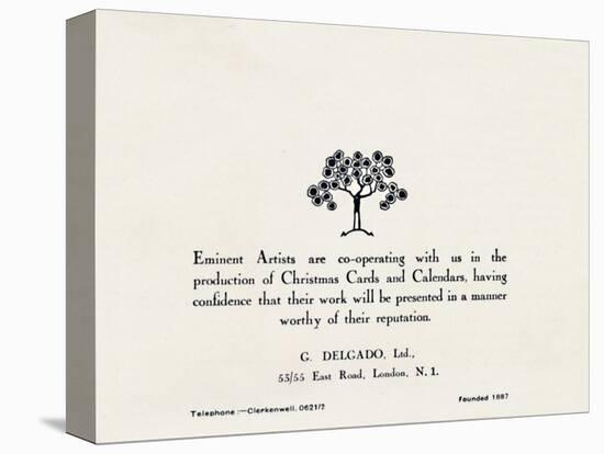 'Eminent Artists - G Delgado, Ltd.', 1935-Unknown-Premier Image Canvas