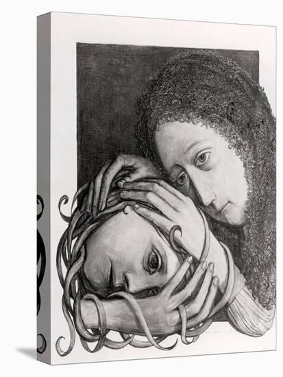 (Emma with Snakes Hair "Consoling Heads", 1975-Evelyn Williams-Premier Image Canvas