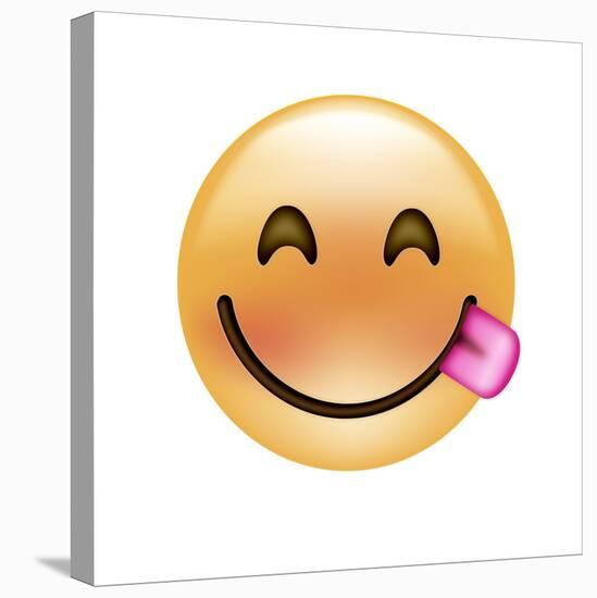 Emoji Crescent Eye Yummy-Ali Lynne-Premier Image Canvas