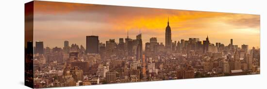 Empire State Building and Midtown Skyline, Manhattan, New York City, USA-Jon Arnold-Premier Image Canvas