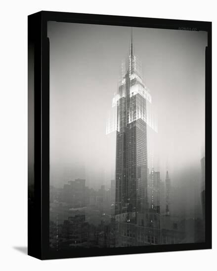Empire State Building Motion Landscape #2-Len Prince-Stretched Canvas