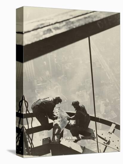 Empire State Building, New York, 1931-Lewis Wickes Hine-Premier Image Canvas