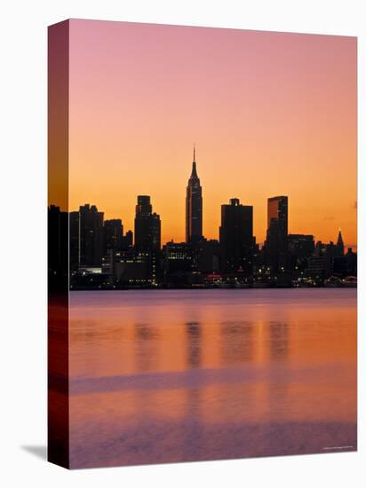 Empire State Building, New York City, USA-Walter Bibikow-Premier Image Canvas