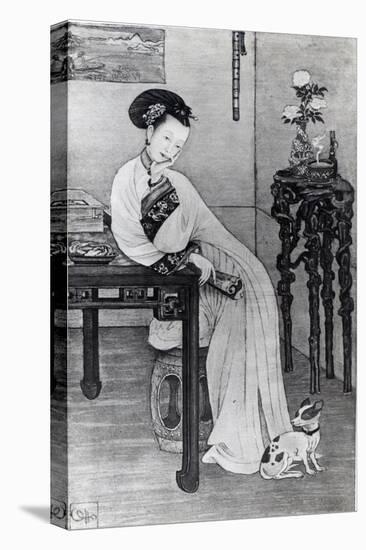 Empress Dowager Cixi-Chinese School-Premier Image Canvas