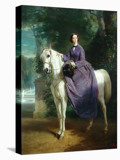 Empress Eugenie, 1857-Charles Edouard Boutibonne-Premier Image Canvas