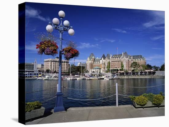 Empress Hotel Along Victoria Harbour-James Randklev-Premier Image Canvas