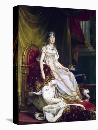 Empress Josephine in Coronation Robes-Francois Gerard-Premier Image Canvas