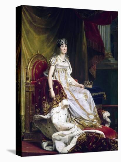 Empress Josephine in Coronation Robes-Francois Gerard-Premier Image Canvas