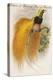 Empress of Germany Bird of Paradise.-John Gould-Stretched Canvas