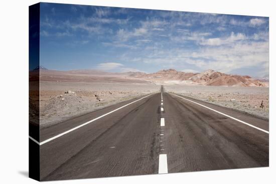 Empty Open Road, San Pedro De Atacama Desert, Chile, South America-Kimberly Walker-Premier Image Canvas