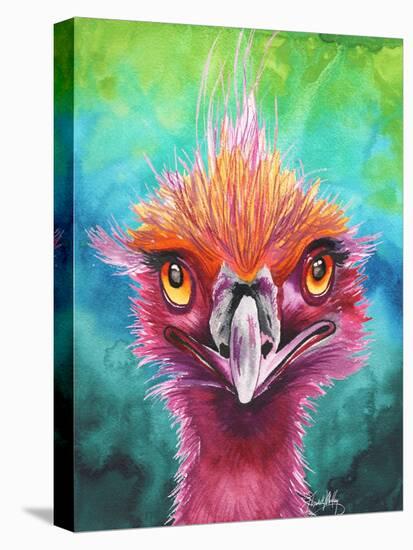 Emus Of A Feather-Elizabeth Medley-Stretched Canvas