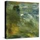 Encaustic Tile in Green I-Sharon Gordon-Stretched Canvas