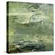 Encaustic Tile in Green VIII-Sharon Gordon-Stretched Canvas