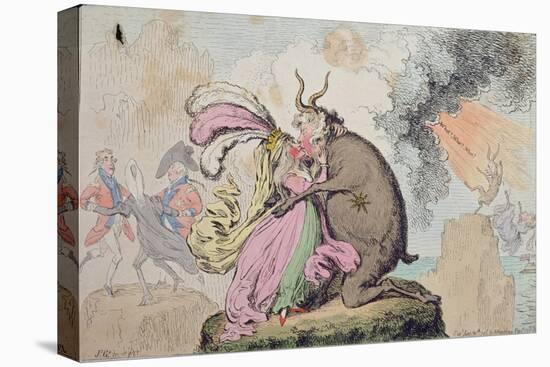 Enchantments Lately Seen Upon the Mountain of Wales-James Gillray-Premier Image Canvas