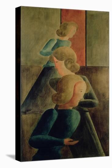 Encounter in a Room, 1928-Oskar Schlemmer-Premier Image Canvas