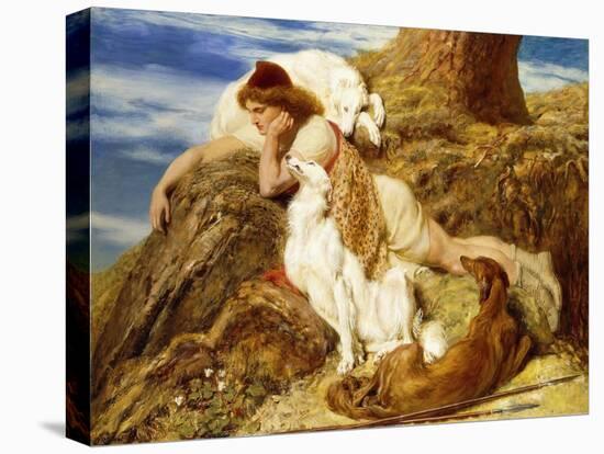 Endymion 'Ah! Well-A-Day, Why Should Our Young Endymion Pine Away'-Keats-Briton Rivière-Premier Image Canvas