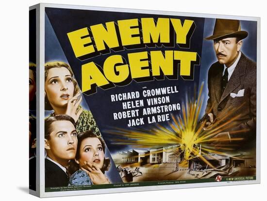 Enemy Agent, 1940-null-Stretched Canvas