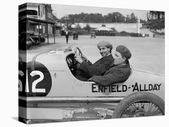 Enfield-Allday of Woolf Barnato at the JCC 200 Mile Race, Brooklands, 1922-Bill Brunell-Premier Image Canvas
