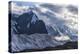 Engilchek Glacier and Khan Tengri Mountain, Central Tian Shan Mountain range, Border of Kyrgyzstan-G&M Therin-Weise-Premier Image Canvas