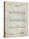 Engineer's Slide Rule Patent-Cole Borders-Stretched Canvas