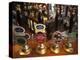 England, London, Beer Pump Handles at the Bar Inside Tradional Pub-Steve Vidler-Premier Image Canvas