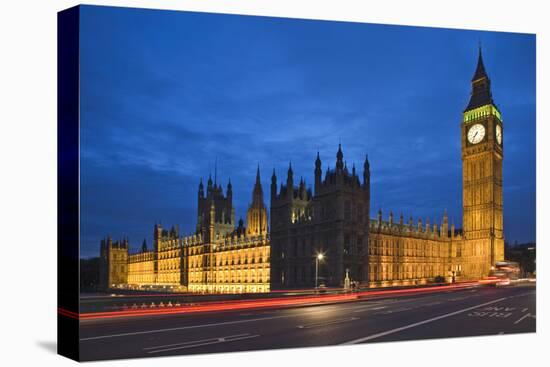 England, London. Big Ben and Palace of Westminster.-Jaynes Gallery-Premier Image Canvas