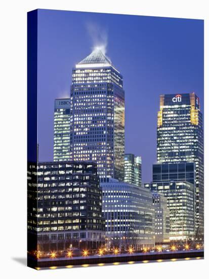 England, London, Docklands, Canary Wharf-Steve Vidler-Premier Image Canvas