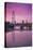 England, London, Southbank, the London Eye, Sunrise-Walter Bibikow-Premier Image Canvas