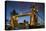 England, London, Tower Bridge, Dusk-Walter Bibikow-Premier Image Canvas