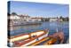 England, Oxfordshire, Henley-on-Thames, Leisure Boats and Town Skyline-Steve Vidler-Premier Image Canvas