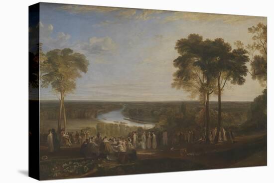 England: Richmond Hill, on the Prince Regent's Birthday-J. M. W. Turner-Premier Image Canvas