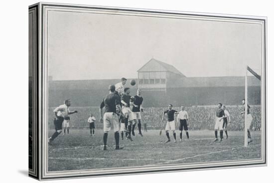 England V Scotland Goalmouth Action During Scotland's 2-1 Win at Bramall Lane Sheffield-null-Premier Image Canvas