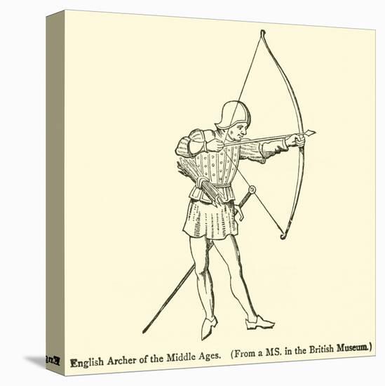 English Archer of the Middle Ages-null-Premier Image Canvas