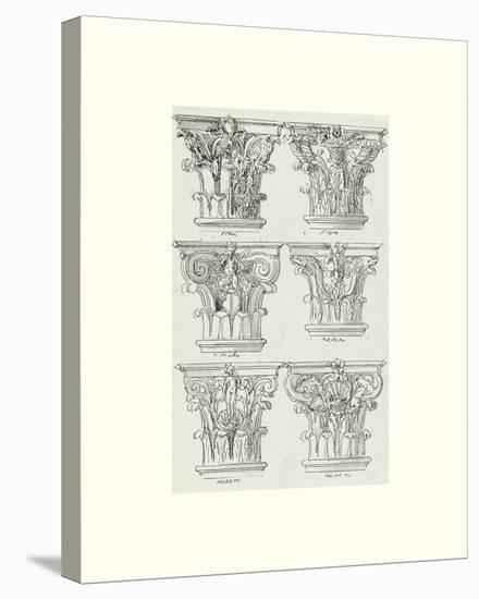 English Architectural VI-The Vintage Collection-Stretched Canvas