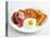 English Breakfast with Fried Egg, Beans, Toast and Sausage-Peter Howard Smith-Premier Image Canvas