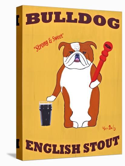 English Bulldog 2-Ken Bailey-Premier Image Canvas