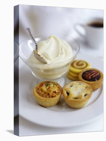 English Christmas Baking and a Bowl of Brandy Cream-Jean Cazals-Premier Image Canvas