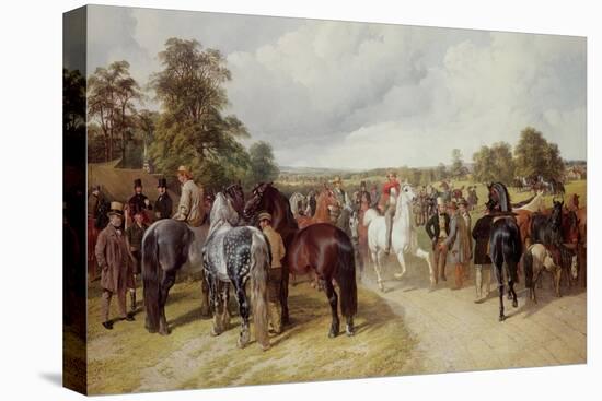 English Horse Fair on Southborough Common-John Frederick Herring I-Premier Image Canvas