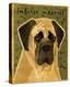 English Mastiff-John Golden-Stretched Canvas