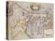 Engraved, Hand Colored Map of Holland, 1595-Gerardus Mercator-Premier Image Canvas