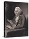 Engraving by Thomas B. Welch after Benjamin Franklin by David Martin-null-Premier Image Canvas