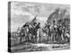 Engraving of the Battle of Saratoga, 1777-F. Godfrey-Premier Image Canvas