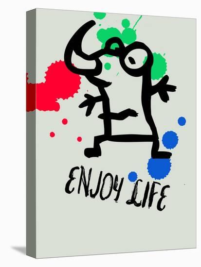 Enjoy Life 1-Lina Lu-Stretched Canvas