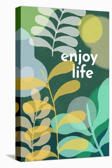 Enjoy Life-null-Stretched Canvas