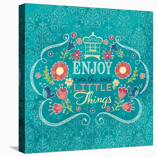 Enjoy the Little Things I-Josefina-Stretched Canvas