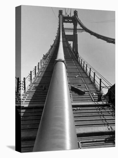 Enormous Cables that Supports a 6-Lane Highway, During Construction of Golden Gate Bridge-Peter Stackpole-Premier Image Canvas